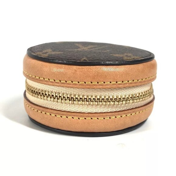 LOUIS VUITTON GI0495 Monogram Etui-Earphone Airpods Bag Charm case - Picture 9 of 13